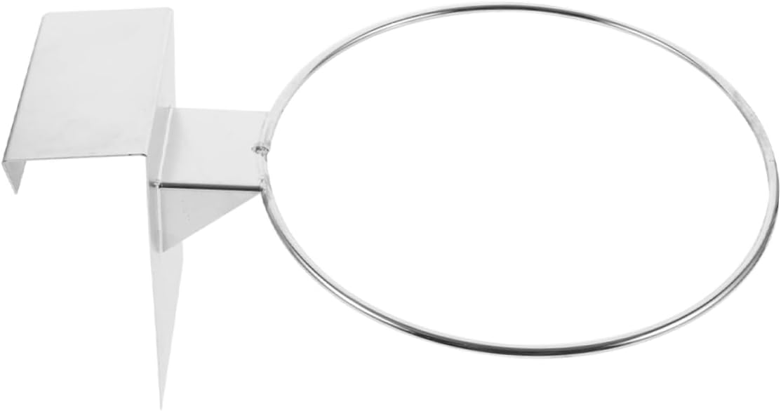 Stainless Steel Stove Colander Holder Clad Strainer Towel Hooks for Kitchen