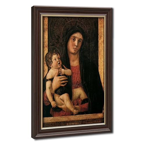 Toile Madonna avec enfant Giovanni Bellini pour décoration murale salon