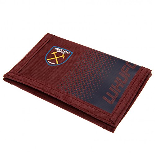 Portefeuille West Ham United FC badge officiel idée cadeau foot