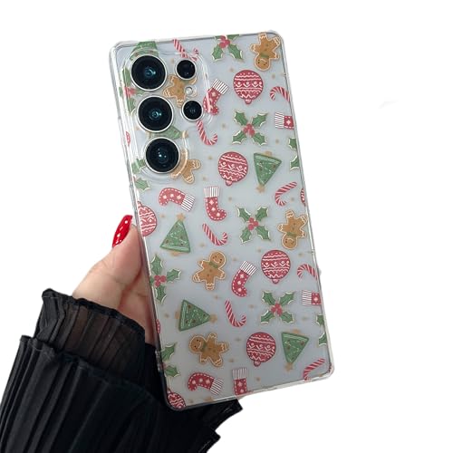 Coque de Noël Samsung S24 Ultra ZTOFERA silicone rigide