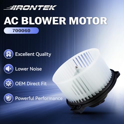 Image of IRONTEK Blower Motor Fan 700060 Compatible for Toyota Tundra 2000 2001 2002 2003 2004 2005 2006 Extended Cab Pickup /Standard Cab Pickup