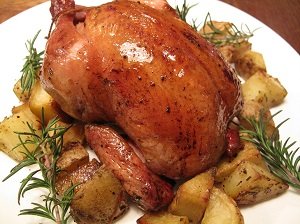 【無添加/グルテンフリー】WHITE SMOKE オリジナル 丸鶏 1KG (Original Whole Chicken - chemical free/gluten free)