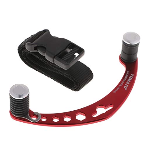 YIJU FG Knotter Linha Fina Ferramenta de Pesca Marítima Linha Knotter - Vermelho