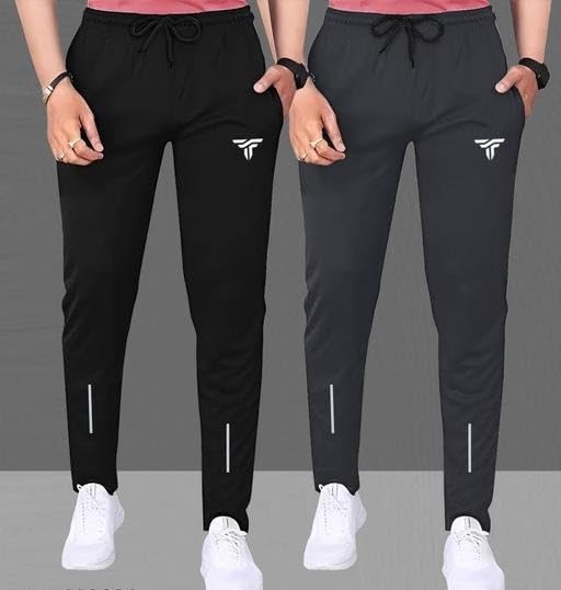 Track Pants for Active Lifestyles, Stylish Design Comfortable and Versatile Active Combo Pack of 2 Trousers_24_Parent-image-39