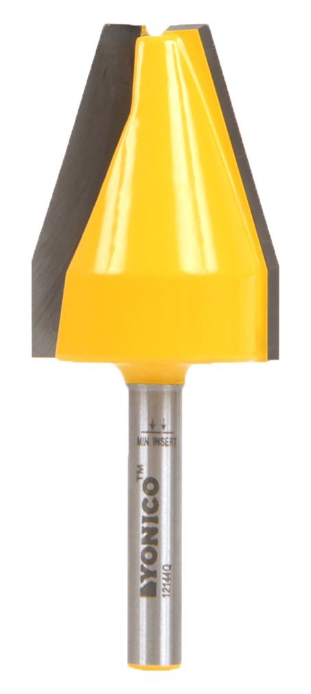 Yonico 12144q Bevel Vertical Raised Panel Router Bit 1/4-Inch Shank