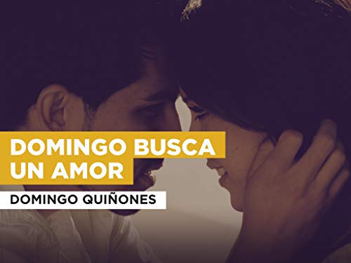 Domingo Busca Un Amor in the Style of Domingo Quiñones