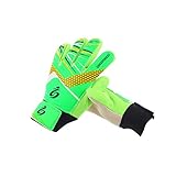 【Gute Qualität】-- Torwarthandschuhe aus etwas gemacht sein Hochwertige Materialien. Handfläche: tragbarer SBR geprägter Boden, Rückseite: PU. gefüttert: Mesh.