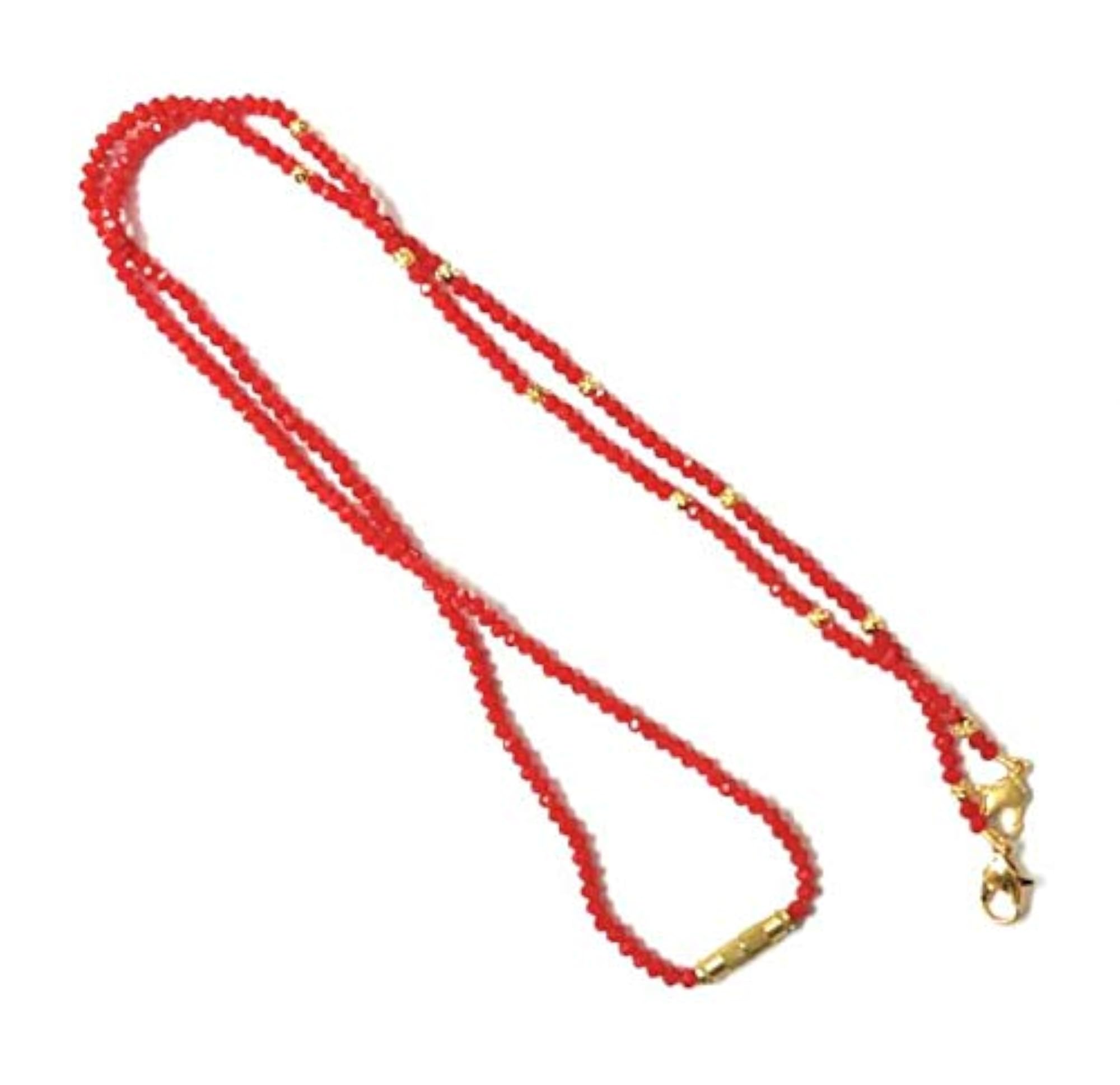 Women's Traditional Gold Plated Copper Brass Tanmaniya Chain