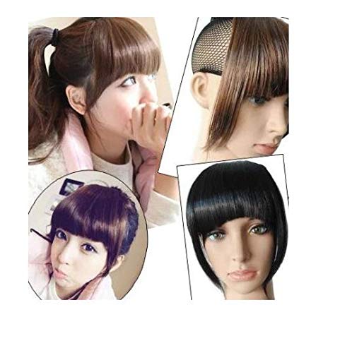 Franja Falsa com tic tac aplique fibra japonesa