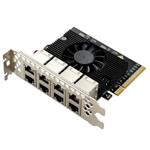 Tarjeta controladora Ethernet Gigabit RTL8111H con interfaz robusta PCIe x8 para PC