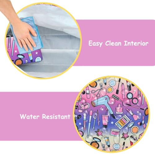 Image of NGIL Medium Top Zipper Closure Canvas Tote Bag with Attached Matching Coin Purse For Moms and Nurses