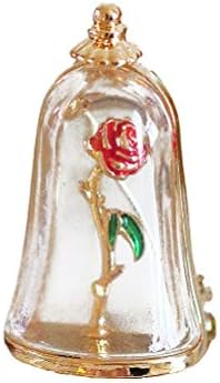 Clothes Pin 1PC Rose Drip Oil Resin Brooch Retro French Female Brooch Mother' s Day Gift (Red) Decor for Banquet Celebration Favors Vintage Decor
