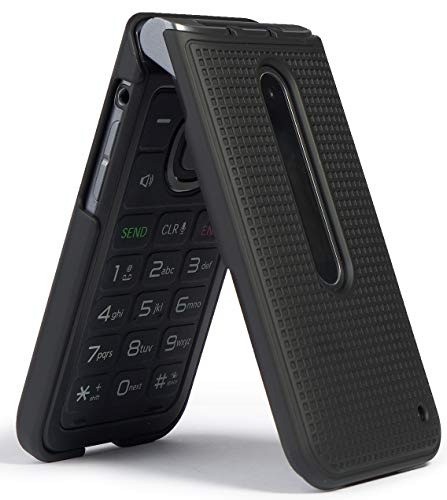 Nakedcellphone LGCLASSIC-GRID-BLACK Case For Lg Classic Flip thumb #3