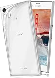 moex Aero Case kompatibel mit Sony Xperia Z3 Plus - Hülle aus Silikon, komplett transparent, Klarsicht Handy Schutzhülle Ultra dünn, Handyhülle durchsichtig einfarbig, Klar