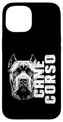 Cane Corso Italiano Dog Mastiff Guard Italian Guardian Breed �X�}�z�P�[�X iPhone 15 �p