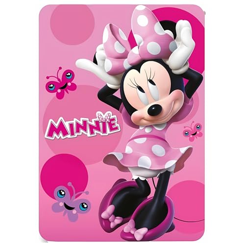 Arlis Plaid Polaire Minnie Disney 100 X 140 Cm (Plaid Minnie Disney - B)
