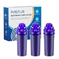 PUREPLUS CRF950Z Pitcher Water Filter Replacement for Pur PPF900Z, PPF951K, PPT700W, CR-1100C, DS-1800Z, CR-6000C, PPT711W, PPT711, PPT710W, PPT111W, PPT111R Pitchers and Dispensers,3PACK