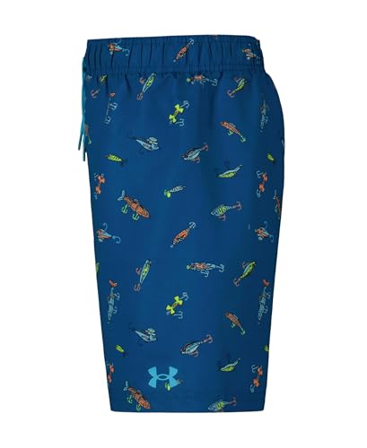 Image of Under Armour Boys' Volley Swim Trunks with UPF 50+ Sun Protection, Quick Dry Bathing Suit Shorts