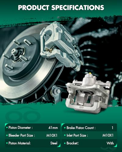Image of SCITOO - Rear Disc Brake Calipers Assembly w /Bracket for Lexus,for Toyota