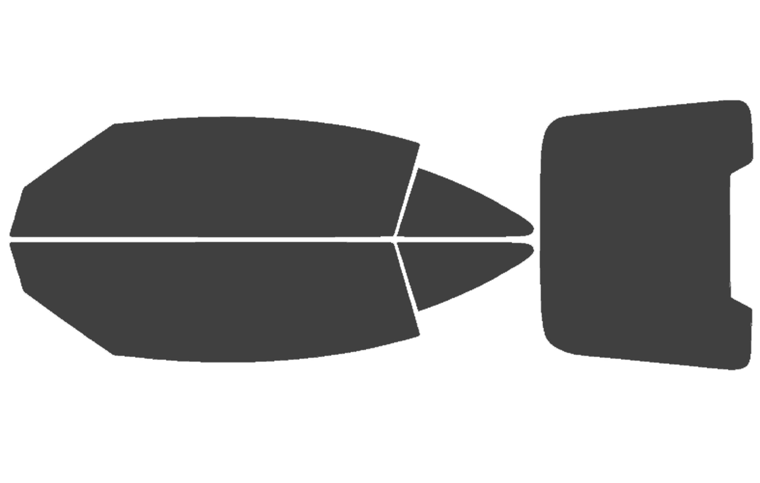 AUTOTEK Precut All Sides Windows Tint Film Cars Sun Blocking Protection Privacy Anti Shatter Glass Film Any Tint Shade kit for Chrysler Crossfire Coupe 2004-2008