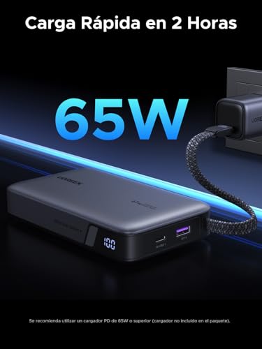 Miniatura 6 de UGREEN Nexode 67W Power Bank 20000mAh Batería Externa Carga Rápida PD 65W