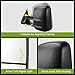 AUTOSAVER88 Towing Mirrors Compatible with 2003-2007 Chevy Silverado GMC Sierra 1500 2500 HD 3500, Power Heated Side View Tow Mirrors for Tahoe Suburban Avalanche Yukon with Arrow Turn Signal Light