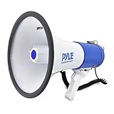 Pyle-Pro - 50 Watts Megaphone W/Siren (PMP50)