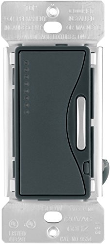 Eaton 9534Sg Core Aspire 9534 Preset Smart Dimmer, 120 Vac, 600 W, 1 P, Granite, Silver #TOP1