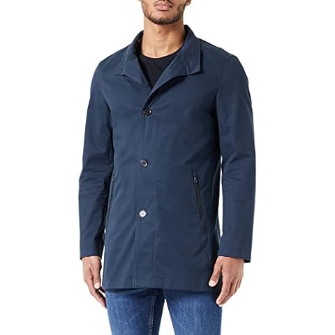 bugatti Men's Navy Coat 338400-39064 Cover