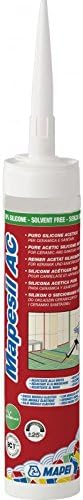 Mapesil AC Mould Resistant Silicone Sealant Almond 138 (Almond)