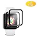 Produktbild EAWEN iWatch Serie 3 42mm Panzerglas Schutzfolie,[2 Stück] 3D Cover Panzerglasfolie für Apple Watch Serie 3/2/1 42mm,9H Härte/Blasenfrei-3D Schwarz