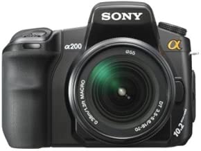 Sony DSLR-A200 Digital SLR Camera Black Sony DSLR-A200 Digital SLR Camera Black