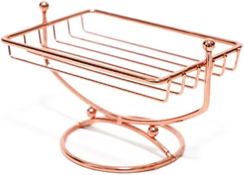 Jabonera de barra para ducha, jabonera de acero inoxidable, impermeable, bandeja de jabón, soporte para esponja de jabón para baño y cocina, color