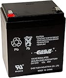 Casil CA1240 Genuine 12V 4Ah SLA Alarm Battery