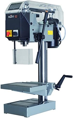 Flott TB E2 Tabletop Drill Press 0.6 Horsepower, 460V 3-Phase, Heavy Duty Steel with cast-Iron Base, 15"