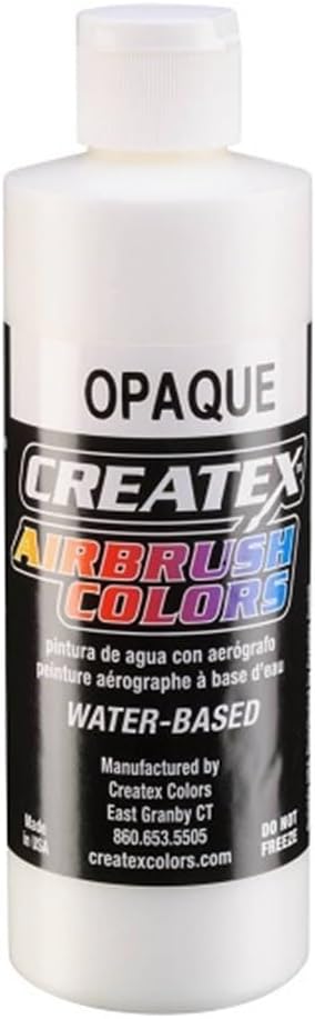 Colors 5212-08 Paint for Airbrush, 8 oz, Opaque White