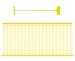 Amram 3” Yellow Standard Attachments-5,000pcs, 50/Clip. For use with all Amram Brand Standard Tagging Guns. Compatible for use with other Standard tagging guns.