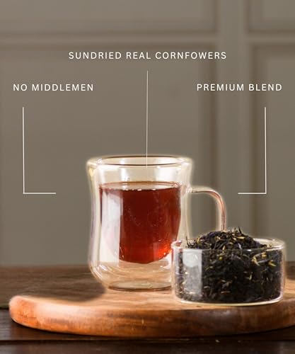Image of Goodwyn Purple Earl Grey Tea (100g) | Handpicked Speciality Loose Leaf Black Tea with Natural Bergamot Flavour in Reusable Tin Can | Premium Hamper Gift Souvenir