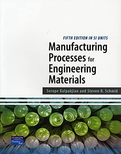 MANUFACTURING PROCESSES FOR ENGINEERING MATERIALS KALPAKJIAN PDF visual data 7