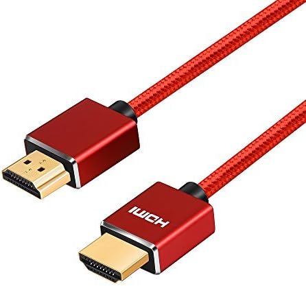 shuliancable Cavo Hdmi 3m Aluminum Shell High Speed 1080p 3D HDMI 1.4 And Audio Return Support Ethernet, Loptop,TV, DVD, Xbox PlayStation PS3 PS4 PC