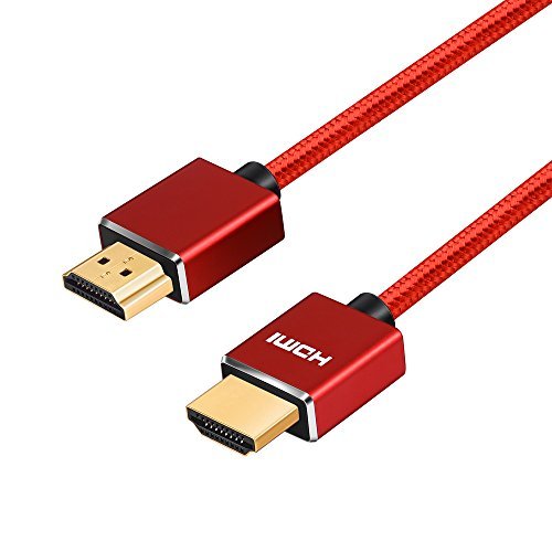 shuliancable Cavo Hdmi 3m Aluminum Shell High Speed 1080p 3D HDMI 1.4 And Audio Return Support Ethernet, Loptop,TV, DVD, Xbox PlayStation PS3 PS4 PC