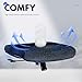 FLEXISPOT OC3 Cloud Ergonomic Office Chair High Back Mesh Swivel Computer Chair Executive Office Desk Chairs with Adjustable Lumbar Support/2D Headrest/Lockable Backrest, Foam Seat Cushion, Black
