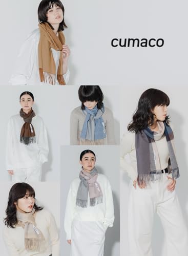 カシミヤ 100% マフラー ストール レディース メンズ ユニセックス180cm×30cm C-C0011B - 画像 5