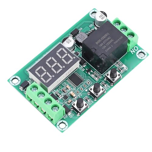 Matybobe DC Current Sensor Relay Accurate Detection 0-10A Real Time Display Module for Industrial Systems
