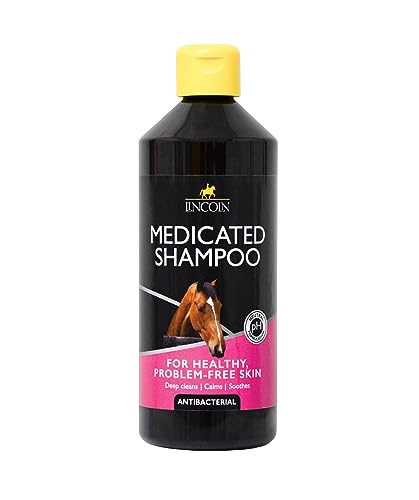 Lincoln Medicated Shampoo - 500Ml - Horse Equestrian Shampoo & Conditioner