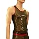 Kangxinsheng Mode Latex Herren Weste,Handgemachter Naturkautschuk Tank Top,Geeignet für Latex Partykleidung-L