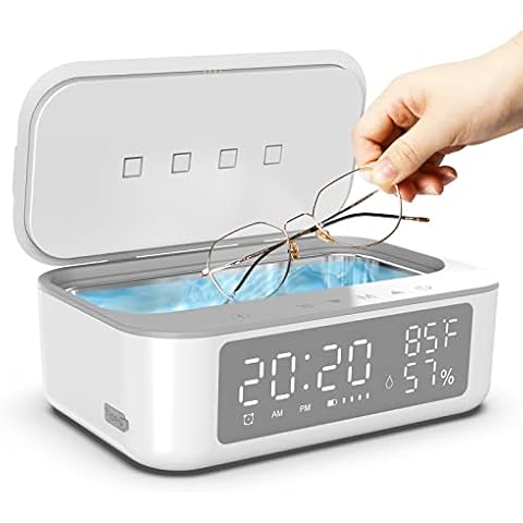 Ultrasonic Jewelry Cleaner,17.6oz 45KHz Professional Ultrasonic Cleaner with Intelligent Digital Display,jewelry cleaner ultrasonic machine for Jewelry, Eyeglass,Ring,Watches,Dentures,Diamonds