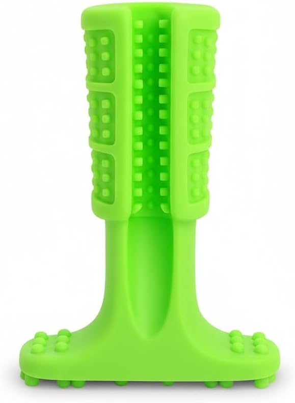 Brinquedo que ajuda a escovar os dentes pet