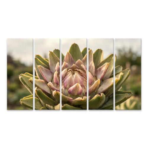 Tableau sur toile cuisine pour habiller un grand mur vide impression artichaut XXL