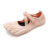 Barefoot Magic Claw Five Finger Shoes Home Essentials Multi-Purpose & Ultra-Portable Hook And Loop Shoes For Women Pink-8-8.5